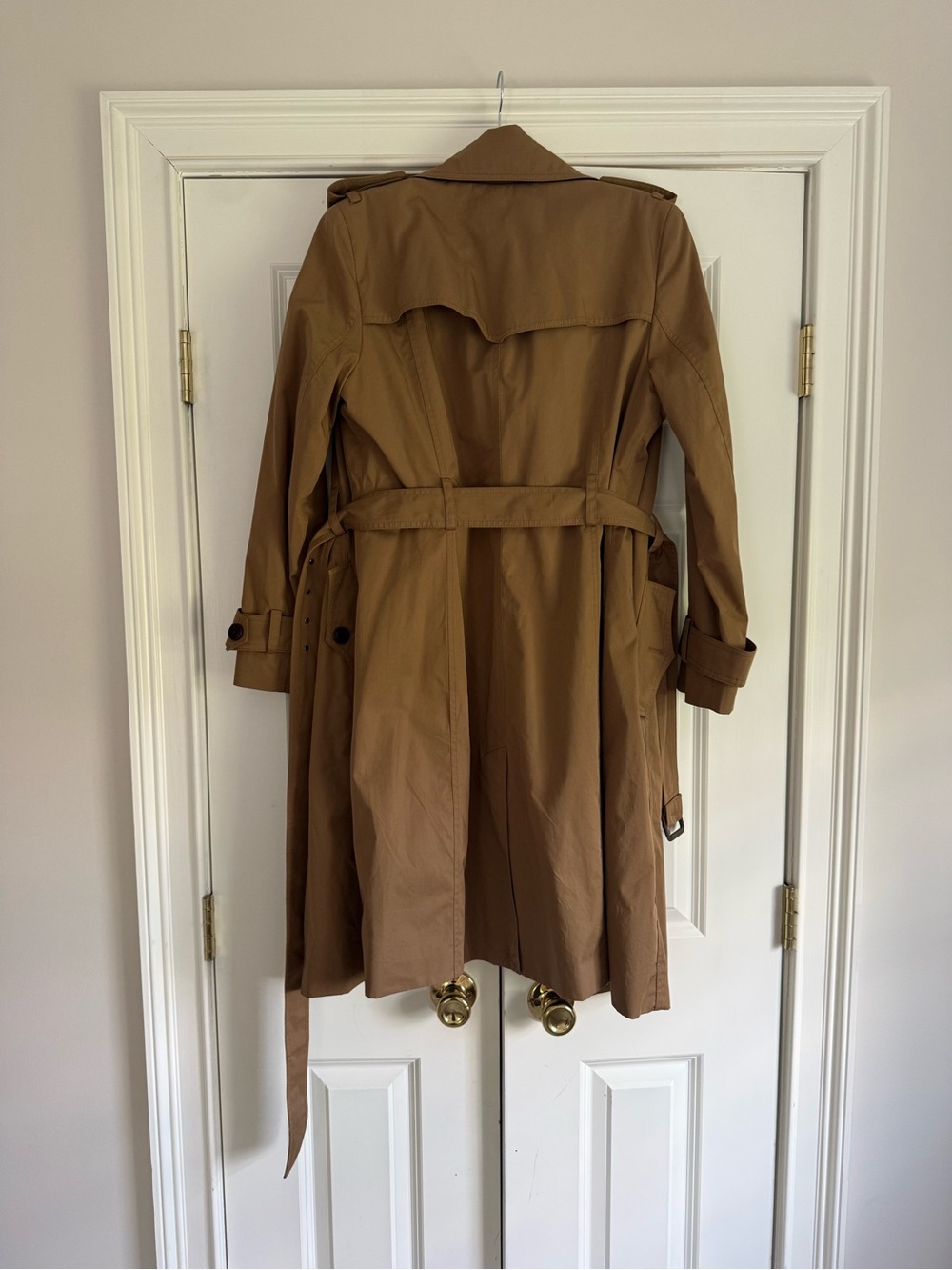 Banana Republic Brown Trench Coat - Women's Double-Breasted - Picture 2 of 6